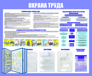 С108 Стенд охрана труда (с перекидной системой) (1200х1000 мм, пластик ПВХ 3 мм, алюминиевый багет золотого цвета) - Стенды - Стенды по охране труда - ohrana.inoy.org